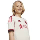 adidas Liverpool FC Away Youth Soccer Jersey 25/26 - White - Best Buy Soccer