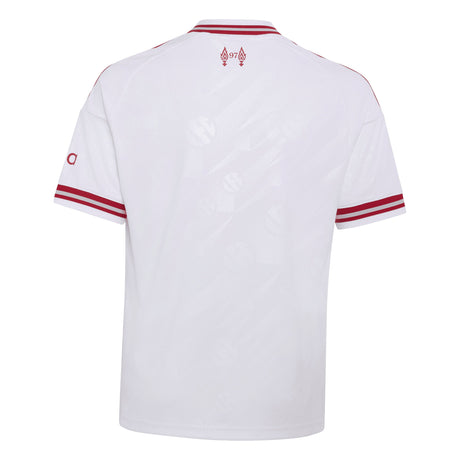 adidas Liverpool FC Away Youth Soccer Jersey 26/27 - White - Best Buy Soccer