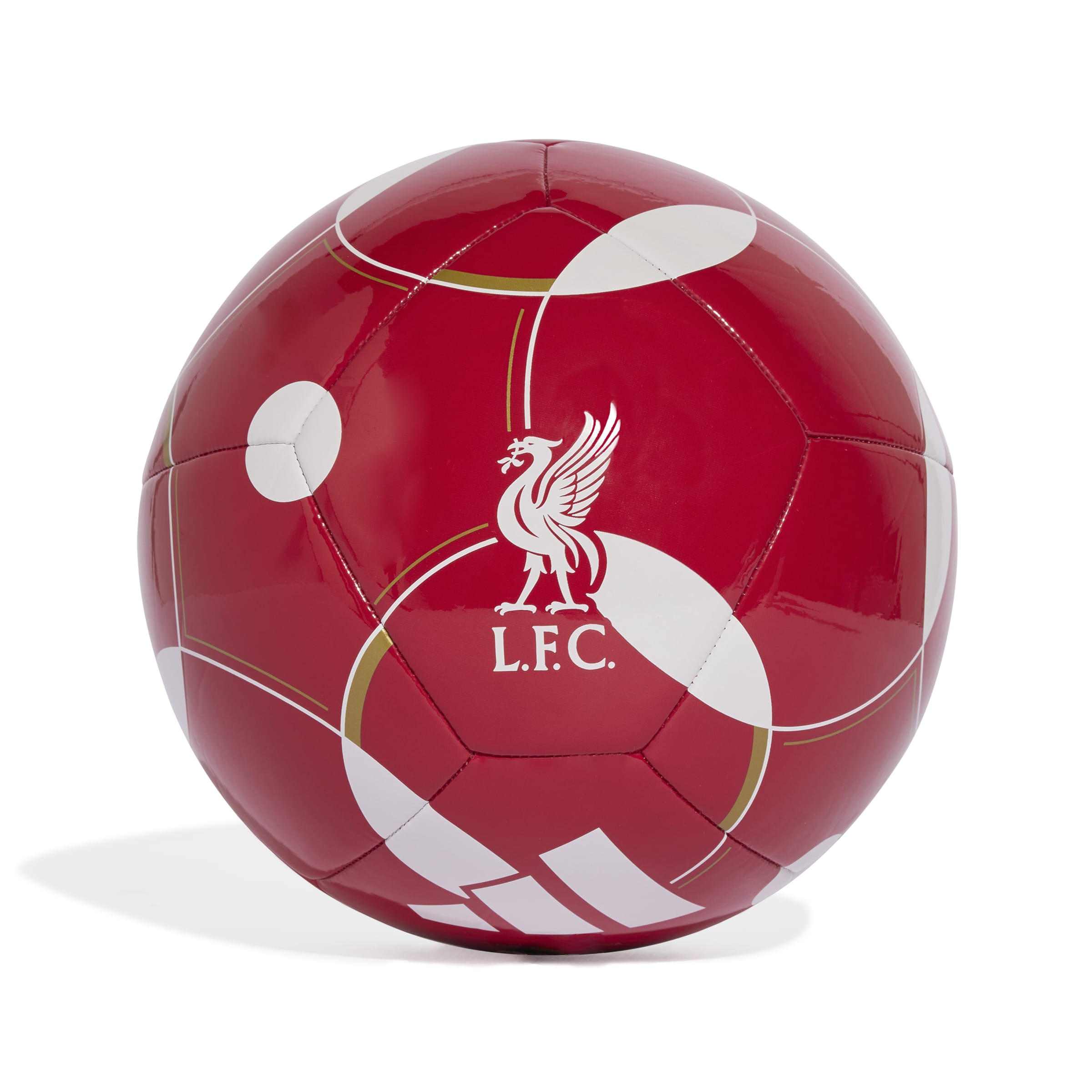 adidas Liverpool FC Home Club Ball Soccer - Red/White - Best Buy Soccer