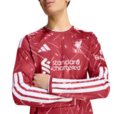 adidas Liverpool FC Home Long Sleeve Men's Soccer Jersey 26/27 - Red - Best Buy Soccer