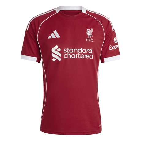 adidas Liverpool FC Home Men's Soccer Jersey 25/26 - Red - Best Buy Soccer