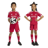 adidas Liverpool FC Home Mini Kit Youth Soccer 25/26 - Red - Best Buy Soccer
