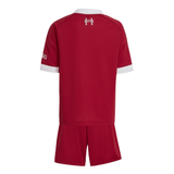 adidas Liverpool FC Home Mini Kit Youth Soccer 25/26 - Red - Best Buy Soccer