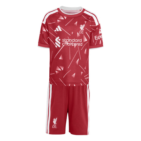 adidas Liverpool FC Home Soccer Mini Kids Set 26/27 - Red - Best Buy Soccer