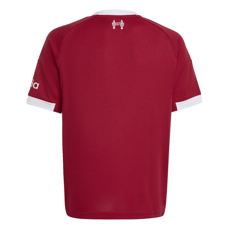 adidas Liverpool FC Home Youth Soccer Jersey 25/26 - Red - Best Buy Soccer