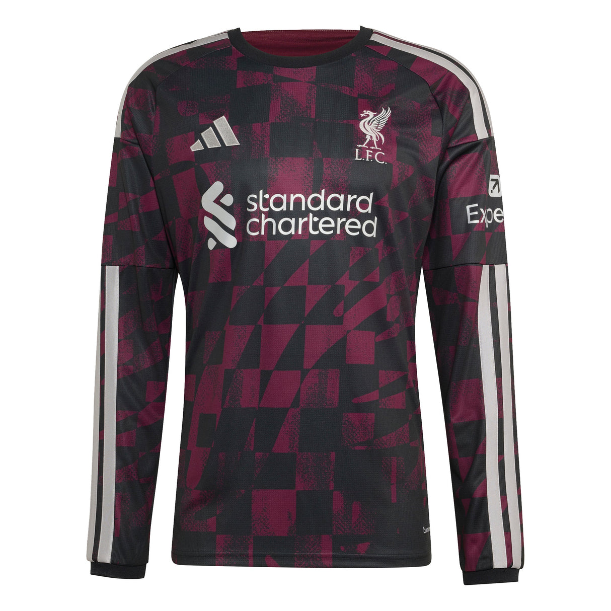 adidas Liverpool FC Third Long Sleeve Men's Soccer Jersey 26/27 - Black - Best Buy Soccer