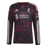 adidas Liverpool FC Third Long Sleeve Men's Soccer Jersey 26/27 - Black - Best Buy Soccer