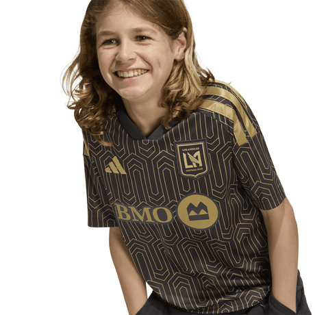 adidas Los Angeles FC Home Youth Soccer Jersey 26/27 - Black - Best Buy Soccer