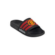 adidas Manchester United Adilette Shower Soccer Slides - Black/Red - Best Buy Soccer