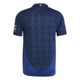 adidas Manchester United Away Authentic Men´s Soccer Jersey 24/25 - Night Indigo/White - Best Buy Soccer