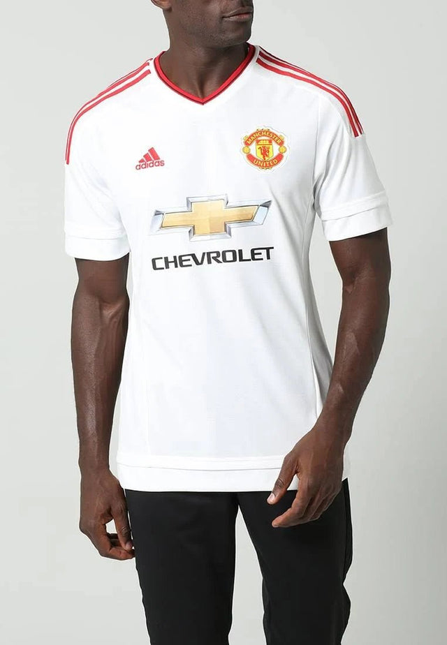 adidas Manchester United Away Jersey 15 - White - Best Buy Soccer