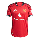 adidas Manchester United Home Authentic Men's Soccer Jersey 25/26 - Red - Best Buy Soccer