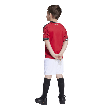 adidas Manchester United Home Mini Kit Kids 25/26 - Red - Best Buy Soccer