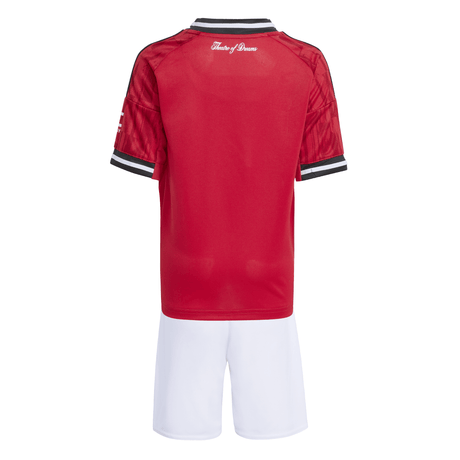 adidas Manchester United Home Mini Kit Kids 25/26 - Red - Best Buy Soccer