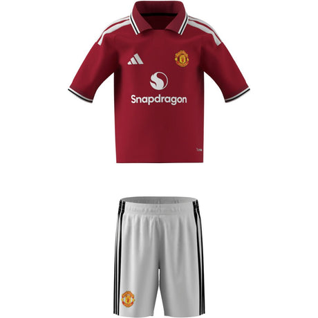 adidas Manchester United Home Soccer Mini Kids Set 26/27 - Red - Best Buy Soccer