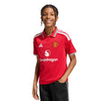 adidas Manchester United Home Youth Soccer Jersey 26/27 - Red - Best Buy Soccer