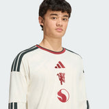 adidas Manchester United Third Long Sleeve Men's Soccer Jersey 26/27 - Ivory - Best Buy Soccer
