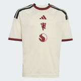 adidas Manchester United Third Youth Soccer Jersey 26/27 - Ivory - Best Buy Soccer