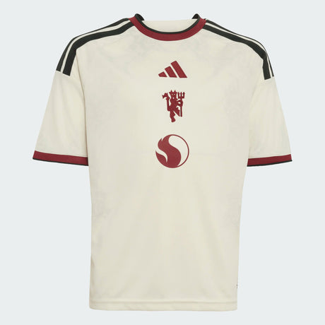 adidas Manchester United Third Youth Soccer Jersey 26/27 - Ivory - Best Buy Soccer