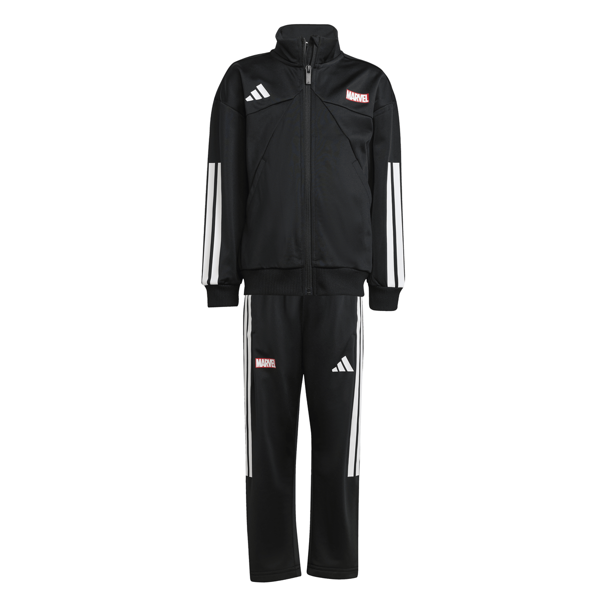 adidas Marvel Spider-Man Youth Tiro Suit - Black/White - Best Buy Soccer