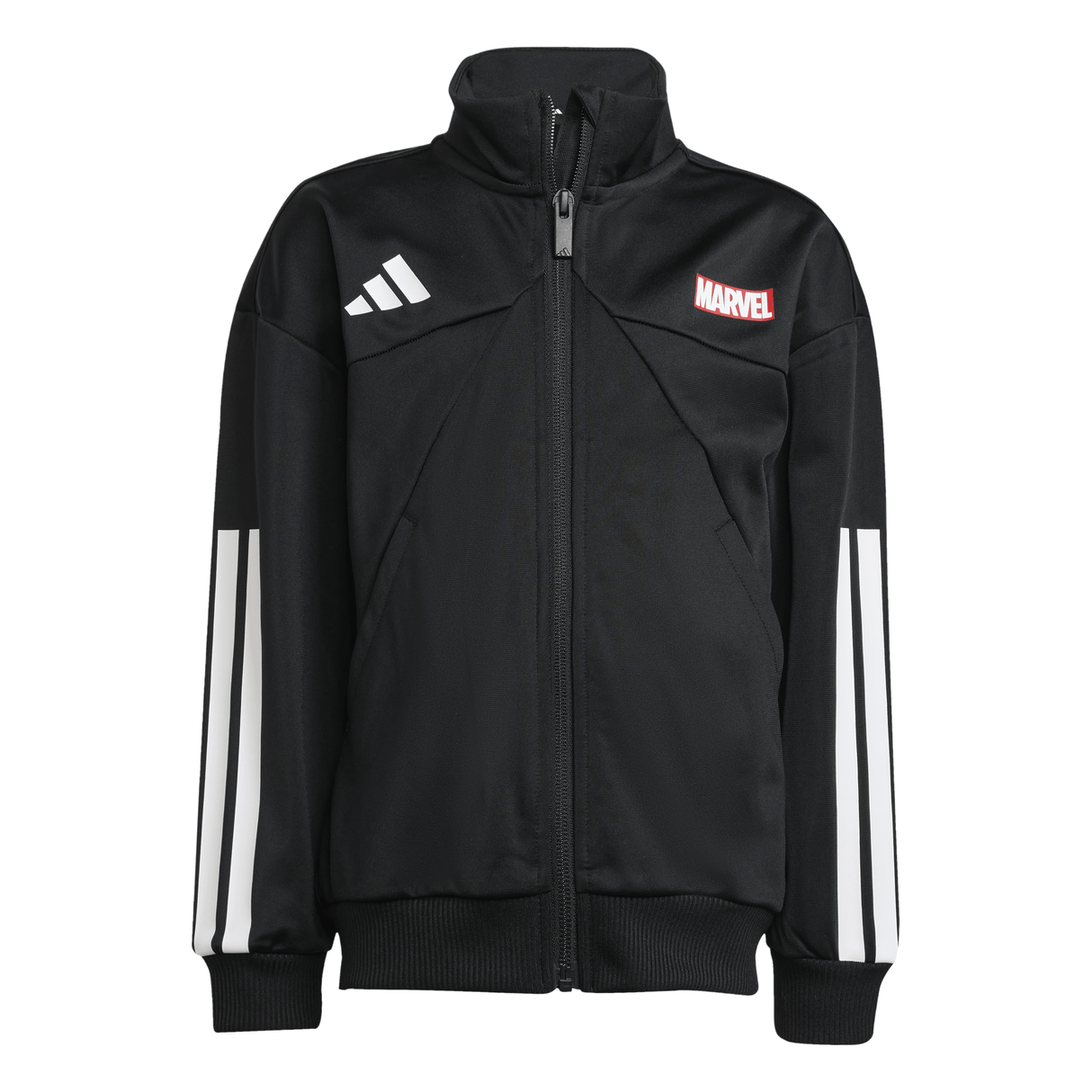 adidas Marvel Spider-Man Youth Tiro Suit - Black/White - Best Buy Soccer