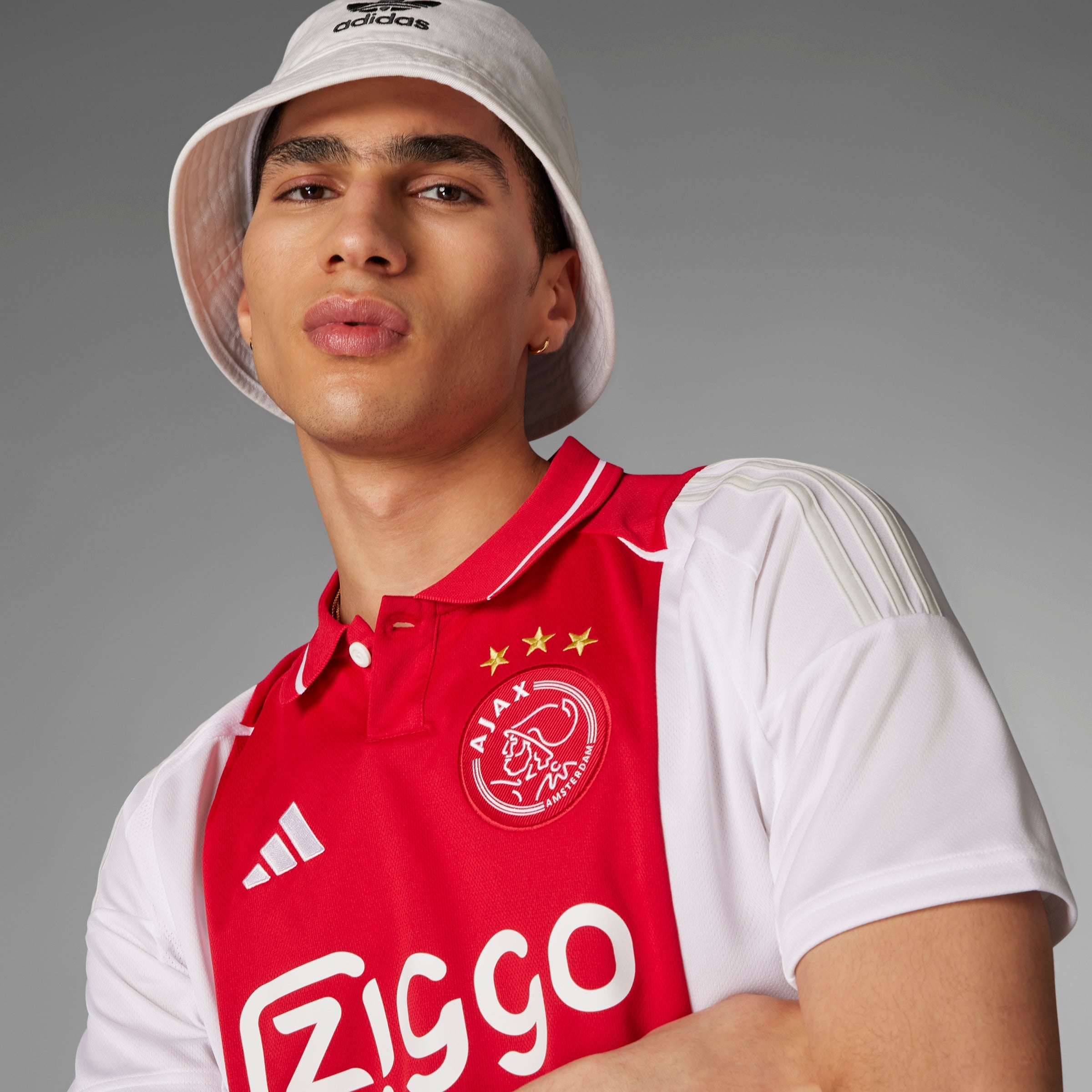 adidas Men's Ajax Amsterdam Home Jersey 24/25 - Best Buy Soccer