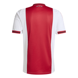 adidas Men's Ajax Amsterdam Home Jersey 25/26 - White/Red - Best Buy Soccer