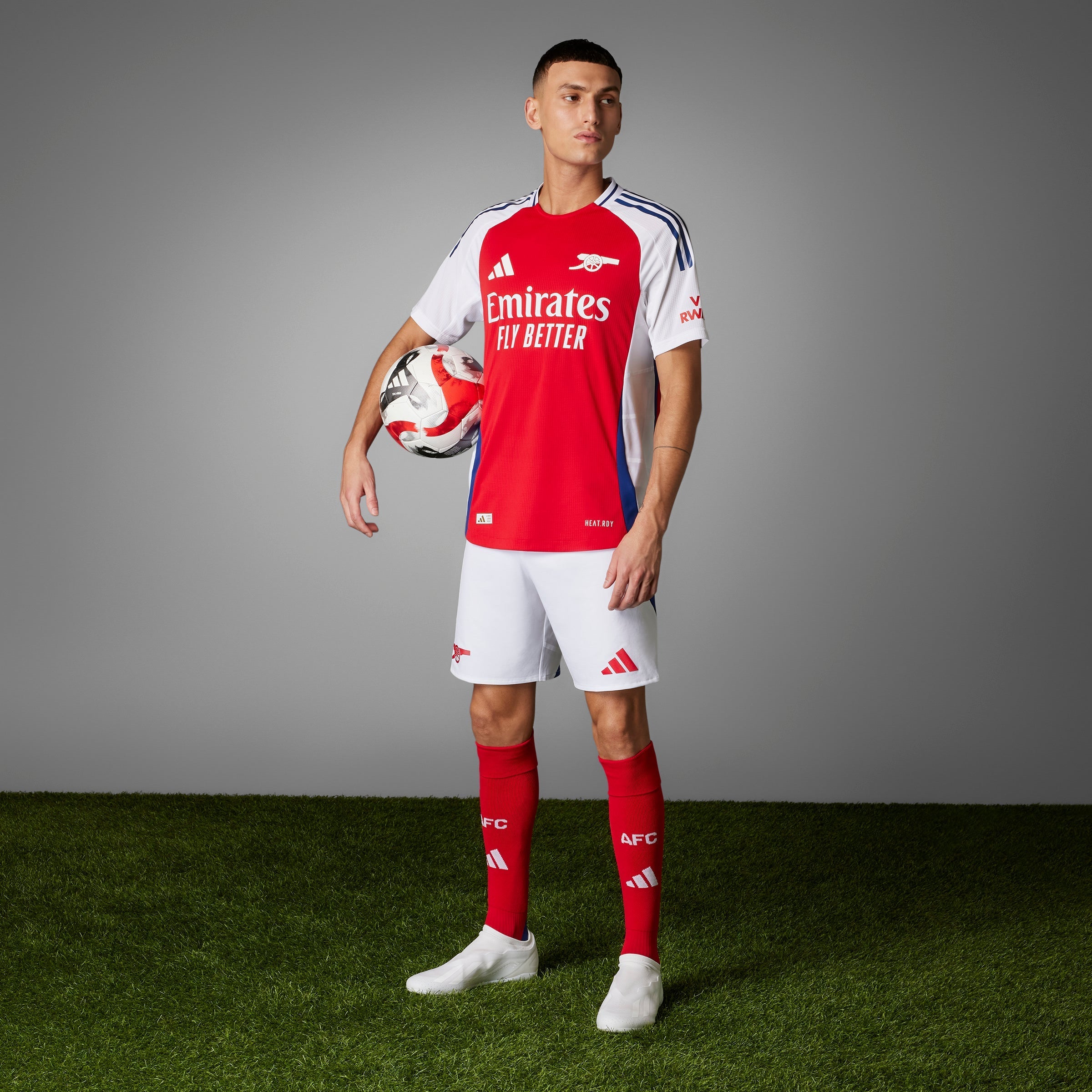 adidas Men's Arsenal FC Home Jersey Authentic 24/25 - Best Buy Soccer