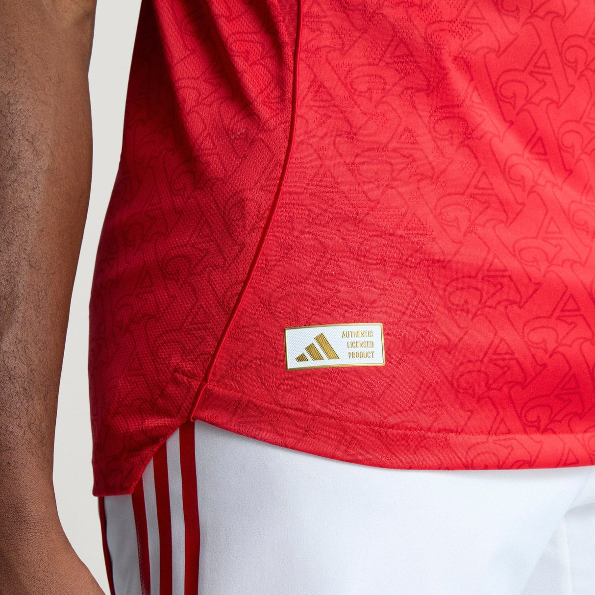 adidas Men's Arsenal Home Authentic Jersey 25/26 - Scarlet/White - Best Buy Soccer