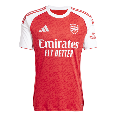 adidas Men's Arsenal Home Jersey 25/26 - Scarlet/White - Best Buy Soccer
