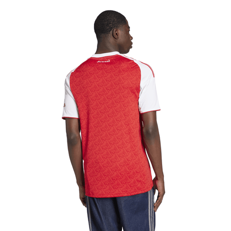 adidas Men's Arsenal Home Jersey 25/26 - Scarlet/White - Best Buy Soccer