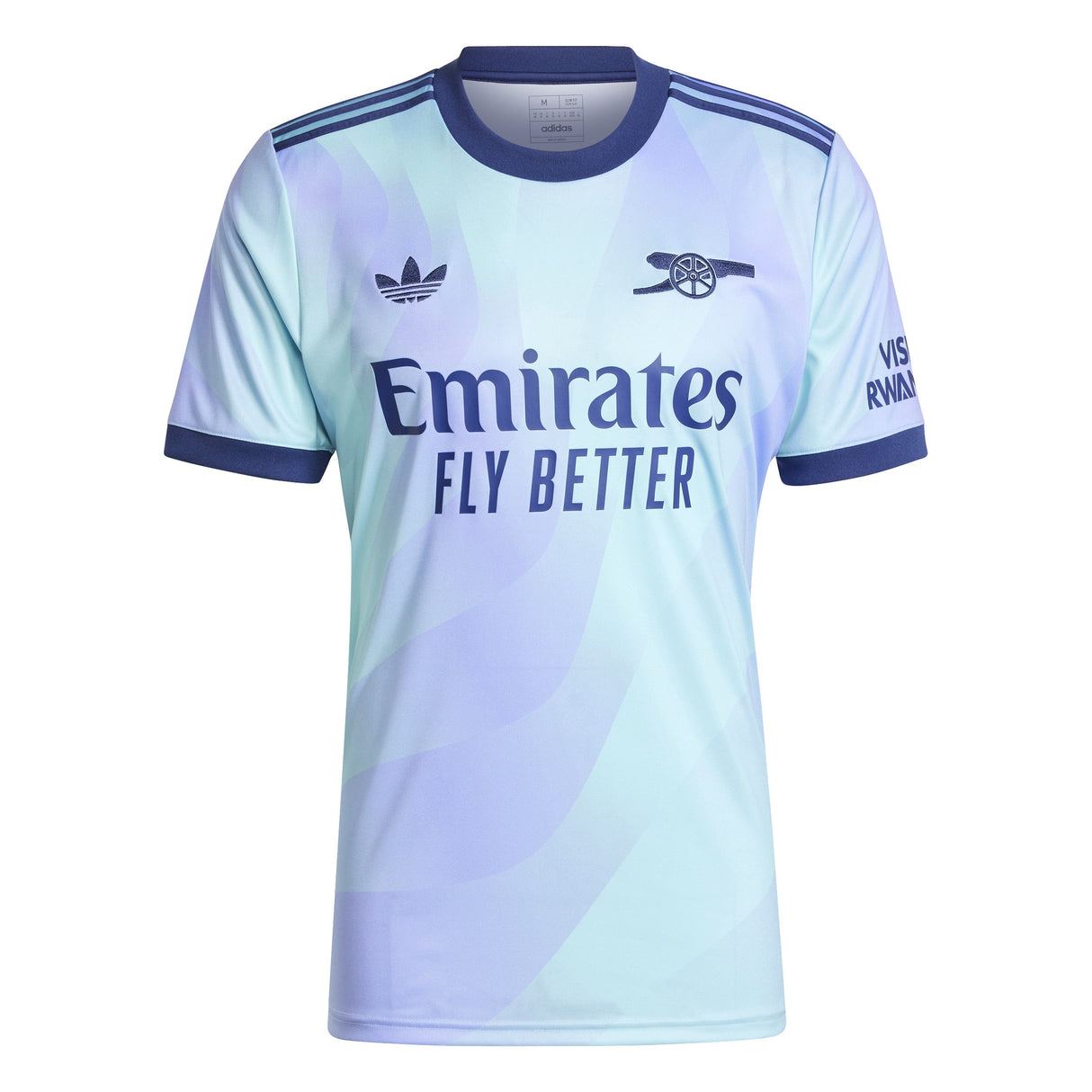 adidas Men's Arsenal Third Jersey 24/25 Aqua/Purple - Best Buy Soccer