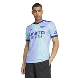 adidas Men's Arsenal Third Jersey 24/25 Aqua/Purple - Best Buy Soccer