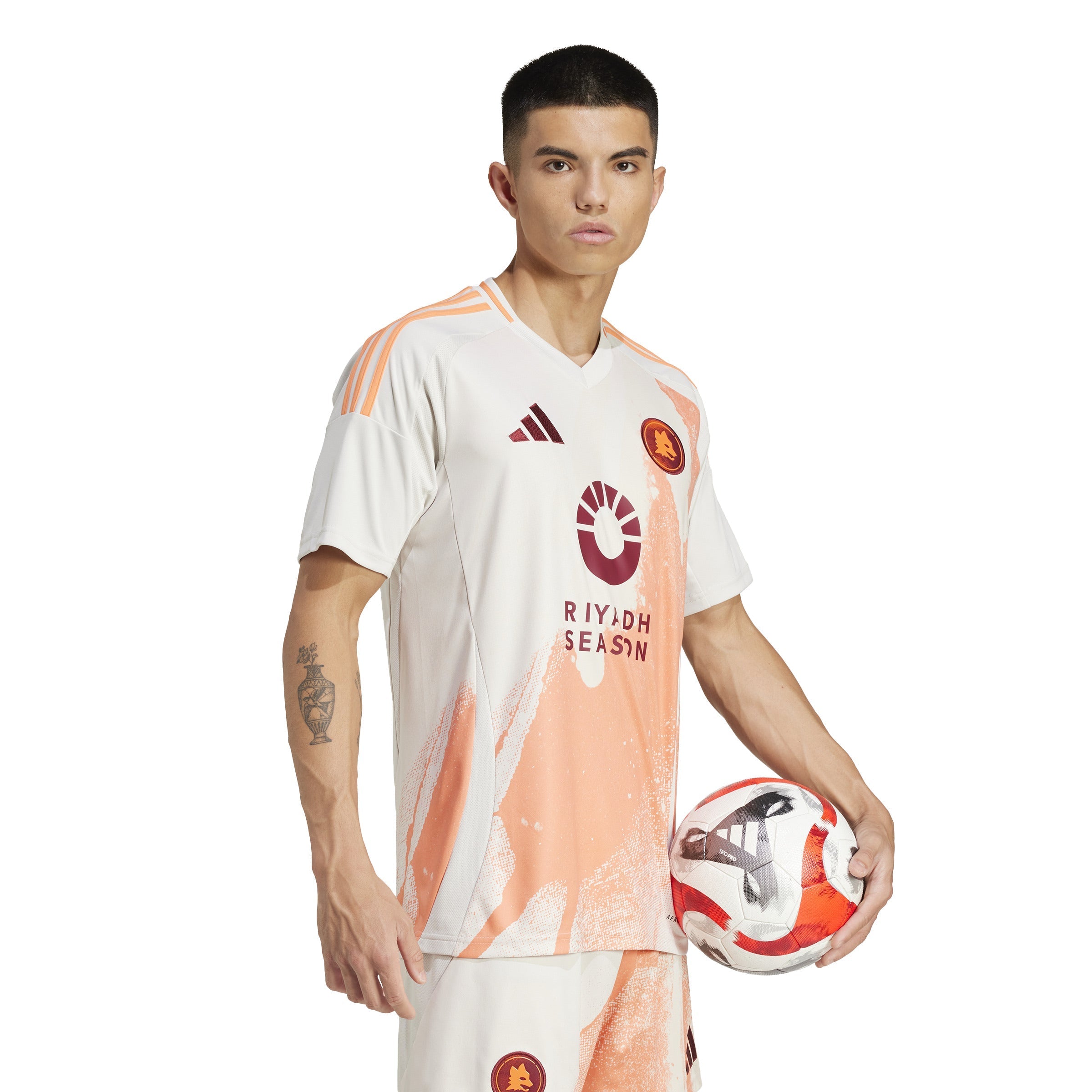 Camiseta visitante de la AS Roma 24/25 para hombre de adidas
