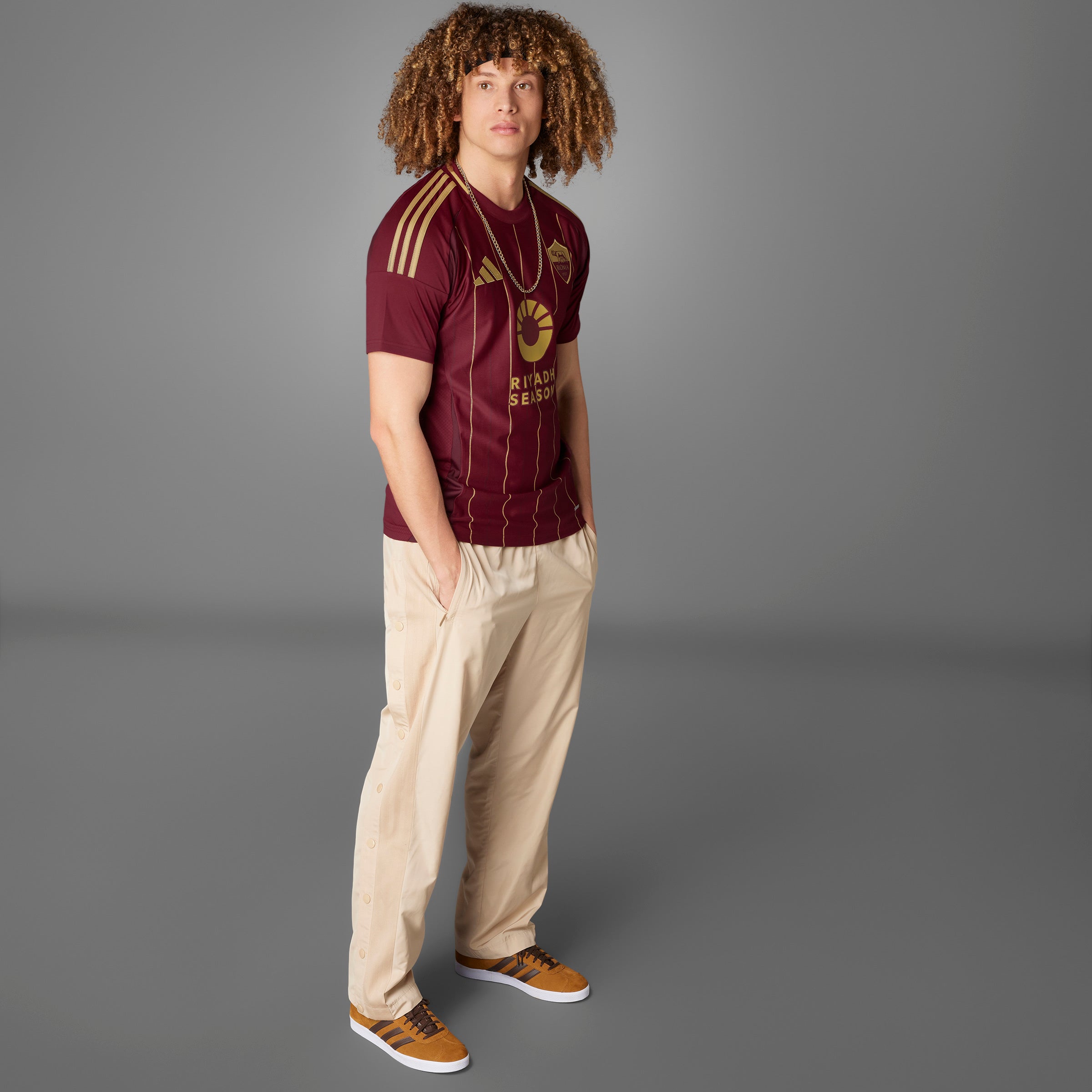 adidas Men's AS Roma Home Jersey 24/25 - Best Buy Soccer