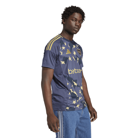adidas Men's Boca Juniors Third Jersey 24/25 Navy - Best Buy Soccer