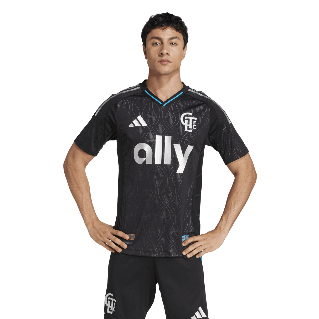 adidas Men's Charlotte FC Away Authentic Jersey 25/26 Black - Best Buy Soccer