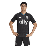 adidas Men's Charlotte FC Away Authentic Jersey 25/26 Black - Best Buy Soccer