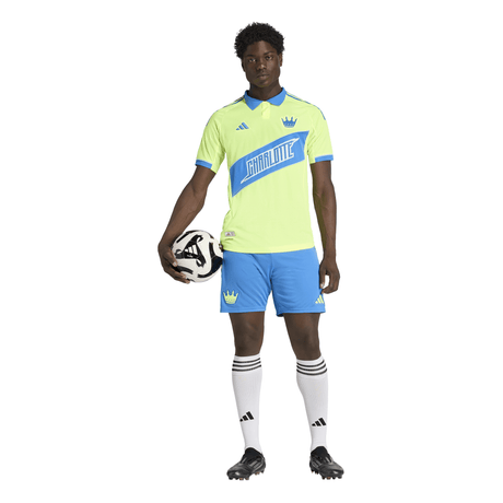 adidas Men's Charlotte FC Third Authentic Soccer Jersey 25/26 Yellow - Best Buy Soccer