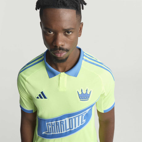adidas Men's Charlotte FC Third Authentic Soccer Jersey 25/26 Yellow - Best Buy Soccer