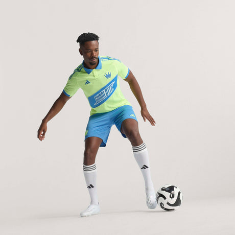 adidas Men's Charlotte FC Third Authentic Soccer Jersey 25/26 Yellow - Best Buy Soccer