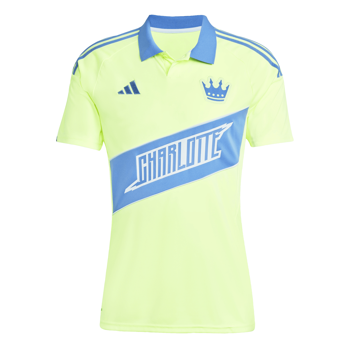 adidas Men's Charlotte FC Third Soccer Jersey 25/26 - Yellow - Best Buy Soccer