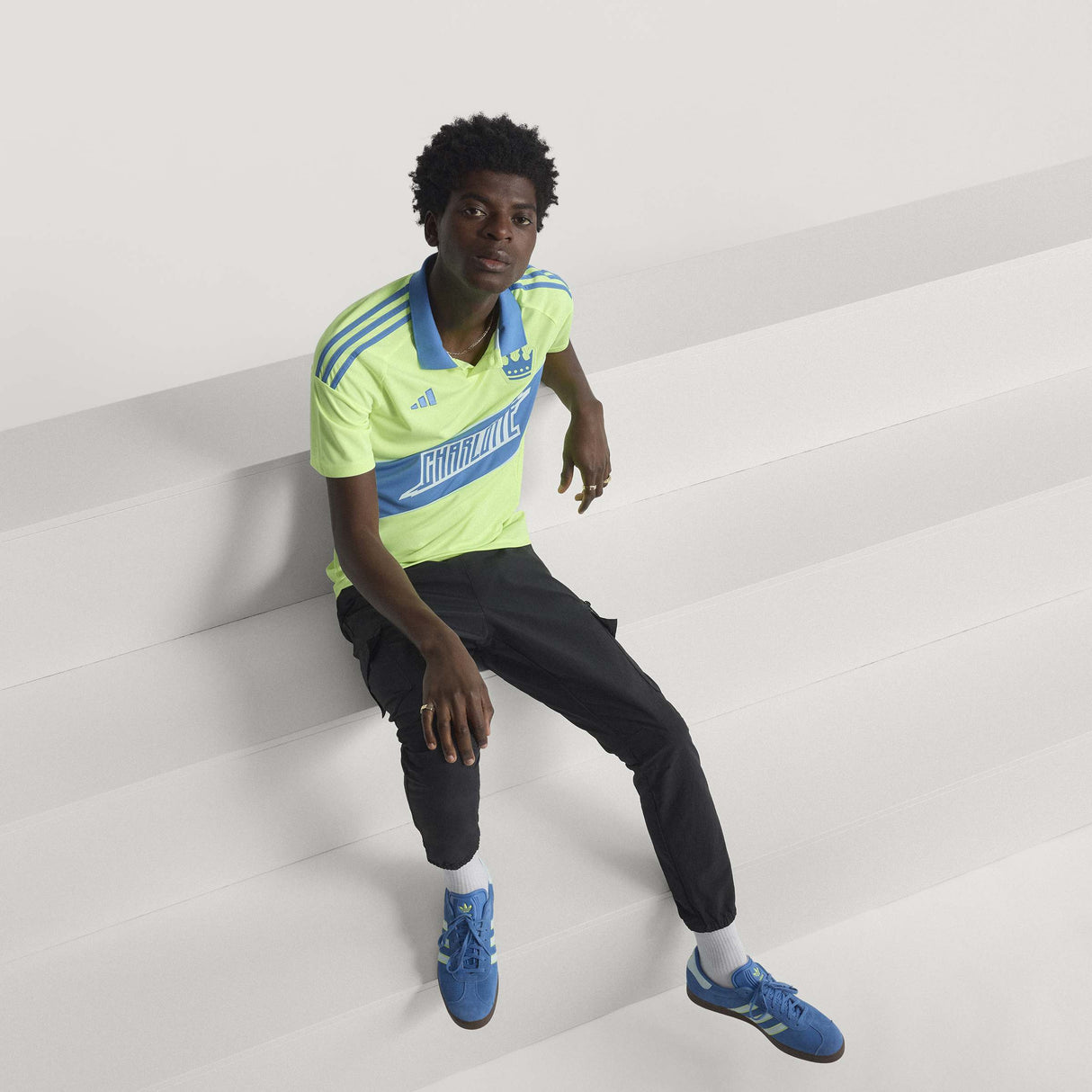 adidas Men's Charlotte FC Third Soccer Jersey 25/26 - Yellow - Best Buy Soccer