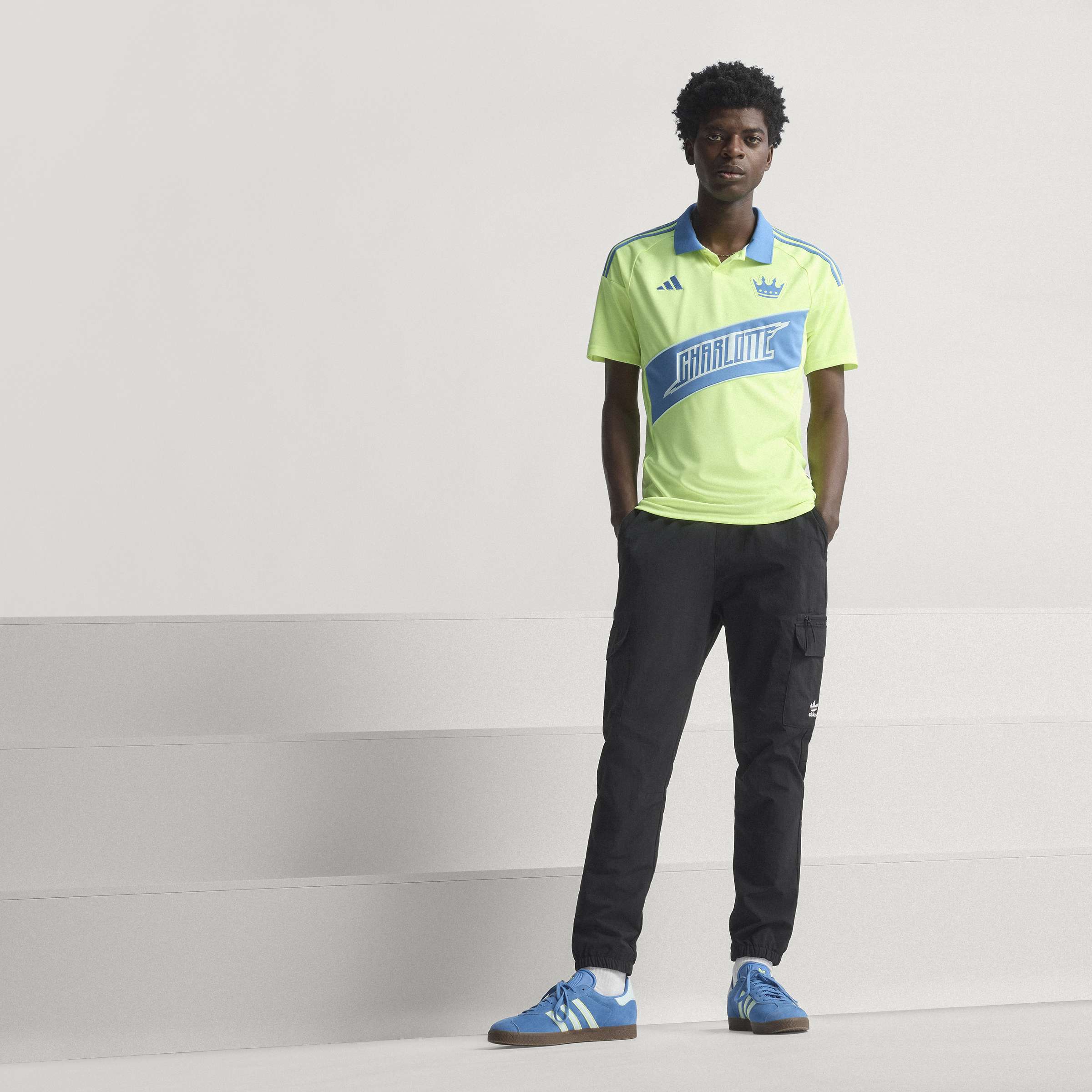 adidas Men's Charlotte FC Third Soccer Jersey 25/26 - Yellow - Best Buy Soccer