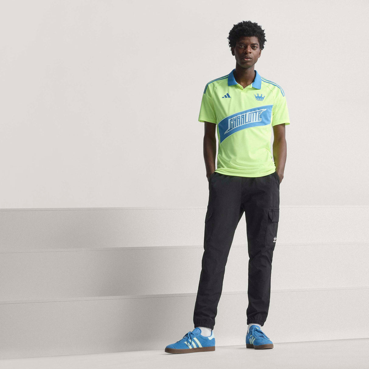 adidas Men's Charlotte FC Third Soccer Jersey 25/26 - Yellow - Best Buy Soccer