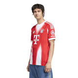 adidas Men's FC Bayern Munich Home Soccer Jersey 25/26 - Red - Best Buy Soccer