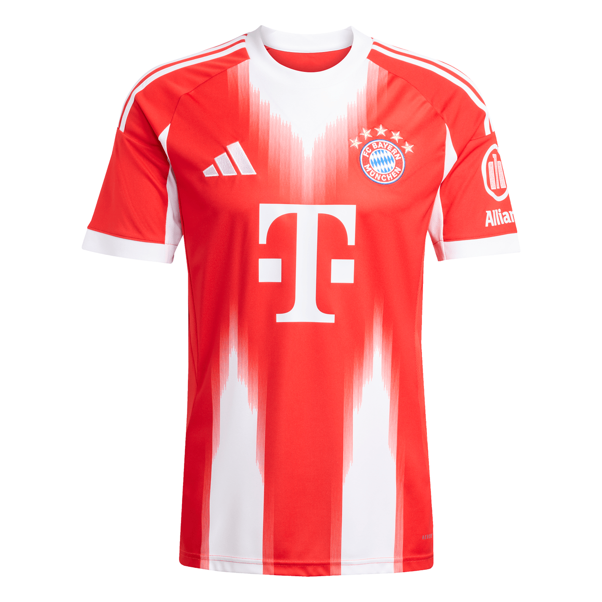 adidas Men's FC Bayern Munich Home Soccer Jersey 25/26 - Red - Best Buy Soccer