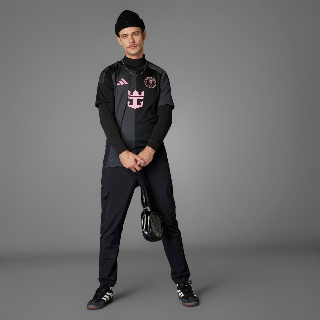 adidas Men's Inter Miami CF Away Jersey 25/26 Black - Best Buy Soccer