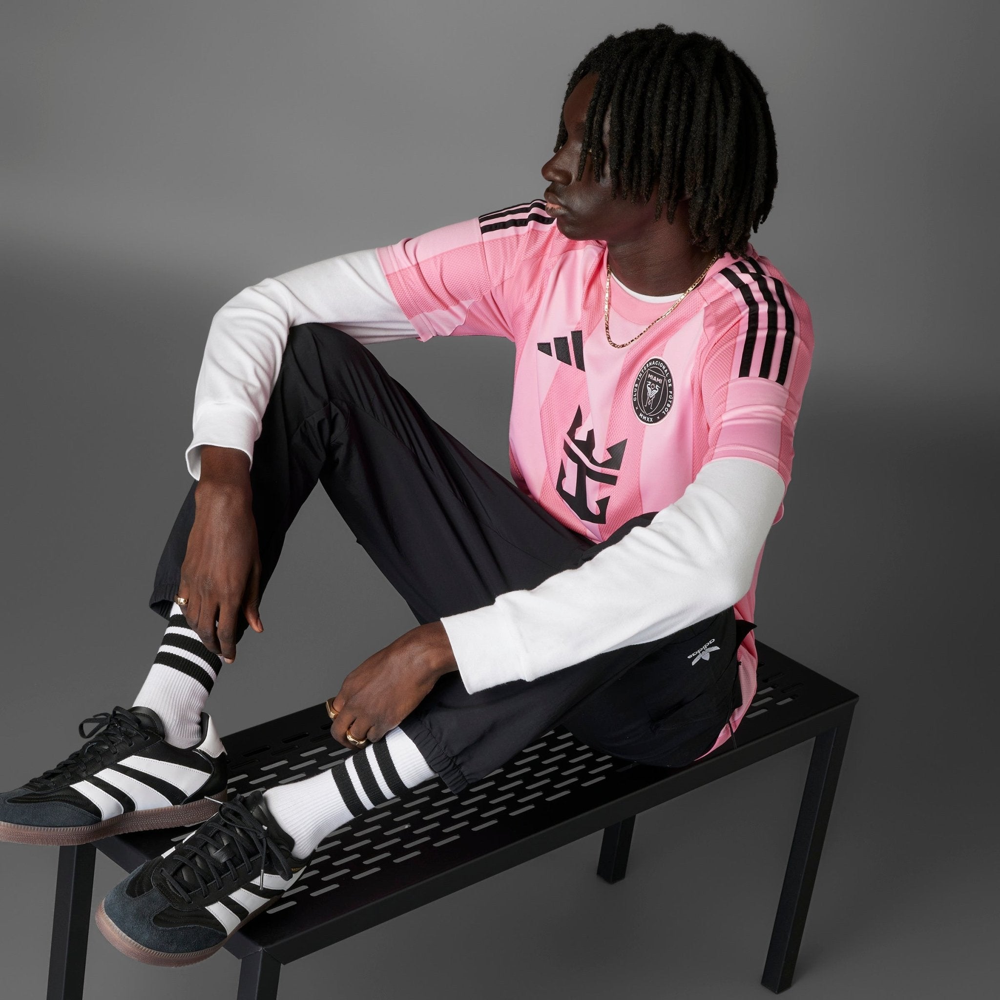 adidas Men's Inter Miami CF Home Jersey 25/26 Pink – Best Buy Soccer