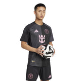 adidas Men's Inter Miami CF Messi Away Authentic Jersey 25/26 Black - Best Buy Soccer